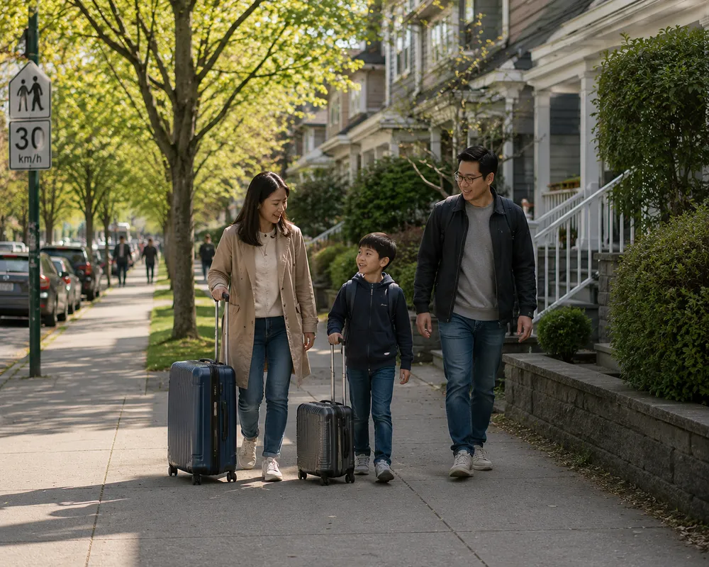 Vancouver residential street